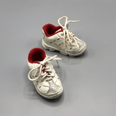 Segunda Selección - Zapatillas BabySul Talle 15 BR blancas rojas - mostazillas - (11cm suela) - comprar online