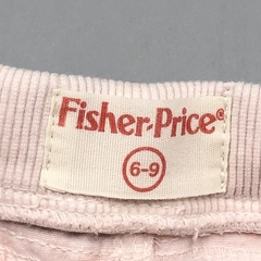 Segunda Selección - Pantalón Fisher Price Talle 6-9 meses gabardina rosa florcitas (39 cm largo) - Baby Back Sale SAS