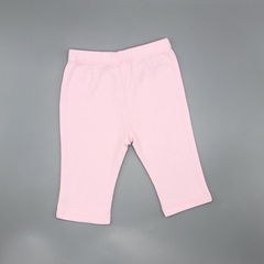 Segunda Selección - Conjunt Calvin Klein Talle 3-6 meses algodón rosa gris (legging 35 cm y body)