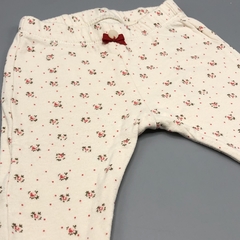 Segunda Selección - Ranita Little Akiabara Talle 3 meses algodón color crudo mini lunares florcitas (29 cm largo) - tienda online
