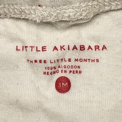 Segunda Selección - Ranita Little Akiabara Talle 3 meses algodón color crudo mini lunares florcitas (29 cm largo) - Baby Back Sale SAS