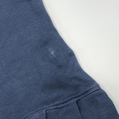 Segunda Selección - Vestido body Baby Cottons Talle 12 meses algodón azul oscuro volados bordado rosa - tienda online