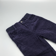 Pantalón Est 1989 Place Talle 6-9 meses cordeoy purpura oscuro (39 cm largo) - comprar online