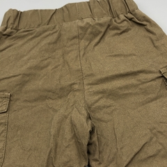 Imagen de Segunda Selección - Pantalón Disney Talle 1 mes gabardina Winnie Pooh (interior algodón celeste - 29 cm largo)