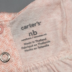 Remera Carters Talle NB (0 meses) blanco - rombos - bordados - Baby Back Sale SAS