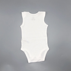 Body Carters Talle 3 meses algodón blanco liso musculosa -1 en internet