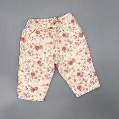 Pantalón Baby Cottons Talle 3-6 meses rosas - Largo 31cm
