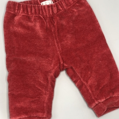 Jogging Cheeky Talle M (6-9 meses) plush rojo - Largo 34cm - comprar online