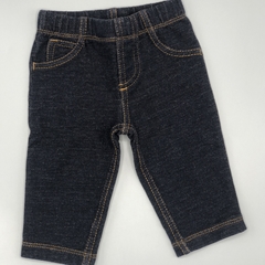 Jogging Carters Talle 3 meses algodón simil jean azul oscuro (sin frisa -30 cm largo) - comprar online