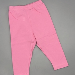 Legging Grisino Talle 1-3 meses algodón rosa liso (34 cm largo) - comprar online