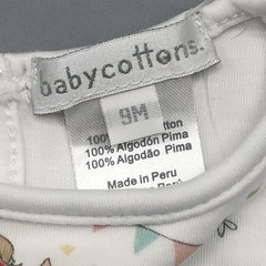 Segunda Selección - Vestido Baby Cottons Talle 9 meses algodón blanco nene disfraz globos volados - Baby Back Sale SAS