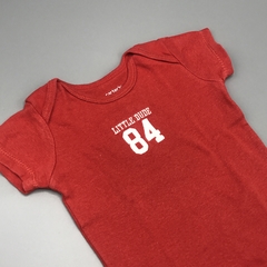 Segunda Selección - Body Carters Talle 3 meses rojo bordado 84 LITTLE DUDE - comprar online