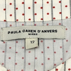 Camisa Paula Cahen D Anvers Talle 12 años natural lunares rojos - Baby Back Sale SAS