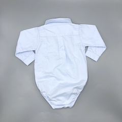 Segunda Selección - Camisa body Cheeky Talle M (6-9 meses) fibrana celeste lisa en internet