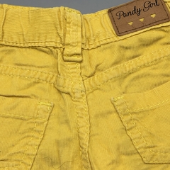 Segunda Selección - Pantalón Pandy Talle 9-12 meses corderoy mostaza - Largo 42cm - tienda online
