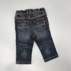 Jeans Tommy Hilfiger Talle 6-9 meses azul oscuro localizado (36 cm alrgo) en internet