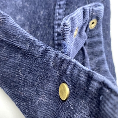 Segunda Selección - Pantalón Cheeky Talle L (9-12 meses) corderoy azul - Largo 44cm - comprar online