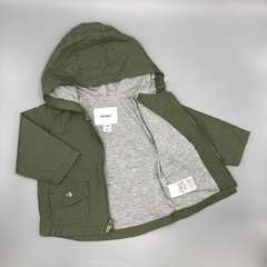 Segunda Selección - Campera Old Navy Talle 6-12 meses verde gabardina - Baby Back Sale SAS