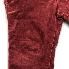 Segunda Selección - Pantalón Zara Talle 12-18 meses corderoy bordeaux (42 cm largo) - tienda online