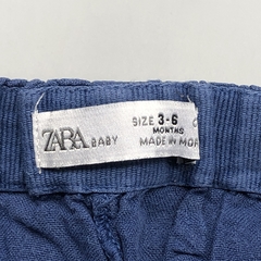 Short Zara Talle 3-6 meses lino azul - Baby Back Sale SAS