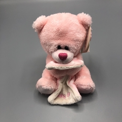 Peluche NUEVO Keel Toys - Pipp the Bear rosa mantita