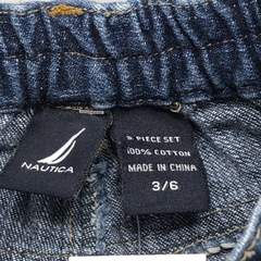 Jeans Nautica Talle 3-6 meses azul oscuro recto (32 cm largo) - Baby Back Sale SAS