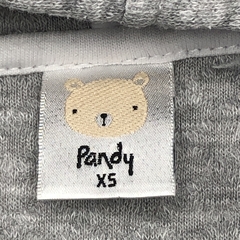 Segunda Selección - Conjunto Pandy Talle XS (0-3 meses) algodón gris textura rombos (campera y jogging 29 cm largo) - comprar online