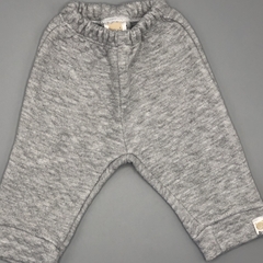 Imagen de Segunda Selección - Conjunto Pandy Talle XS (0-3 meses) algodón gris textura rombos (campera y jogging 29 cm largo)