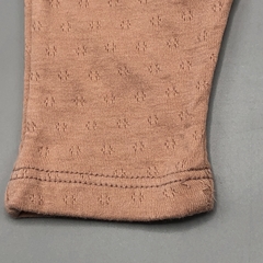 Segunda Selección - Legging Talle 0-3 meses algodón rosa viejo (33 cm largo) - tienda online