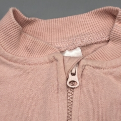Segunda Selección - Campera HyM Talle 1-2 meses algodón rosa claro (con frisa) - comprar online