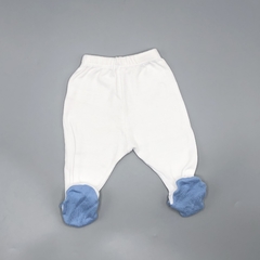 Segunda Selección - Ranita Cheeky Talle NB (0 meses) algodón blanco combinado celeste ositos (28 cm largo) en internet