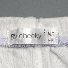 Segunda Selección - Ranita Cheeky Talle NB (0 meses) algodón blanco combinado celeste ositos (28 cm largo) - Baby Back Sale SAS