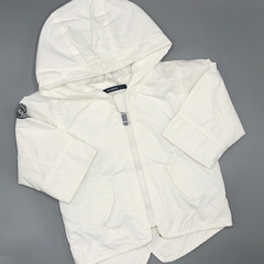 Segunda Selección - Rompevientos Minimimo Talle L (9-12 meses) blanco parche 65 (interior algodón) - comprar online