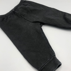 Segunda Selección- Legging Broer Talle 1-3 meses algodón negro con frisa- largo 36cm - comprar online