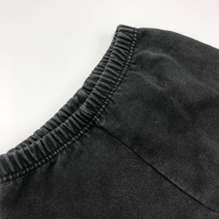 Imagen de Segunda Selección- Legging Broer Talle 1-3 meses algodón negro con frisa- largo 36cm