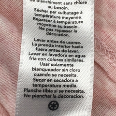 Segunda Selección - Saco Carters Talle 6 meses algodón rosa jaspeado corazón - Baby Back Sale SAS