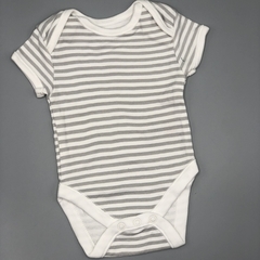 Body Primark Talle 0-3 meses algodón blanco rayas gris - comprar online