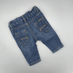 Segunda Selección - Jegging CyA Baby Talle 3-6 meses jean azul cintura rayas (35 cm largo) - Baby Back Sale SAS