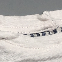 Segunda Selección - Remera Baby GAP Talle 3-6 meses algodón combinado fibrana rayas azul blanco - tienda online