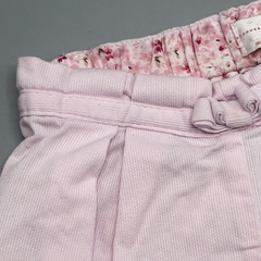 Imagen de Segunda Selección - Pantalón Baby Cottons Talle 6 meses corderoy fino rosa volados (33 cm largo)