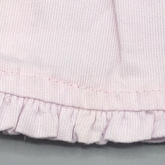 Segunda Selección - Pantalón Baby Cottons Talle 6 meses corderoy fino rosa volados (33 cm largo)