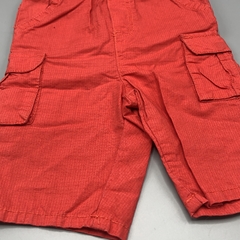 Segunda Selección - Pantalón Orchestra Talle 2 años batista texturada roja bolsillos (35 cm largo) - tienda online