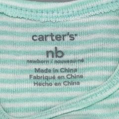 Body Carters Talle NB (0 meses) cute catch rayas celestes - Baby Back Sale SAS