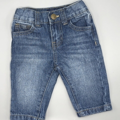 Jeans Baby Cottons Talle 6 meses azul claro recto (33 cm largo) - comprar online