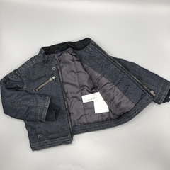Campera Zara Talle 18-24 meses jean azul oscuro (interior inflable) en internet