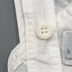Segunda Selección - Jumper short Baby Cottons Talle 6 meses gabardina blanco - tienda online