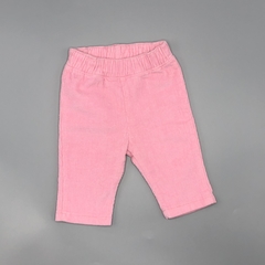 Pantalón Cheeky Talle XS (0-3 meses) rosa - corderoy - Largo 31cm