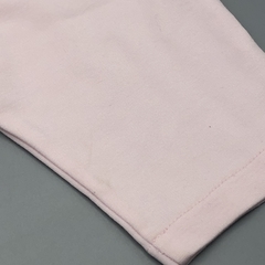 Segunda Selección - Legging Magdalena Espósito Talle 0 meses algodón rosa claro cintura frunce (29 cm largo) - Baby Back Sale SAS