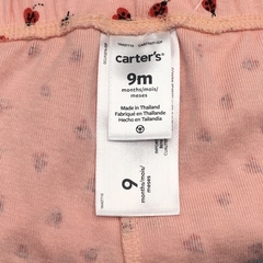 Short Carters Talle 9 meses algodón rosa mariquitas frunce - Baby Back Sale SAS