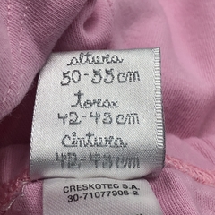 Short Grisino Talle RN (0 meses) algodón rosa - Baby Back Sale SAS